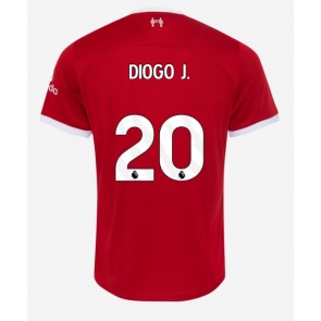 Lacne Muži Futbalové dres Liverpool Diogo Jota #20 2023-24 Krátky Rukáv - Domáci